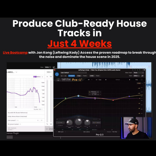 LIVE- 4 Week House Music Production Bootcamp